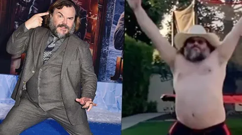 Jack Black debutó en TikTok bailando sin remera y es furor en las redes