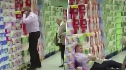 Video viral: nunca le quites el papel higiénico a esta abuela diabólica