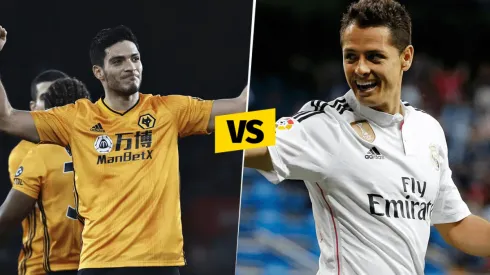 Los números de Raúl Jiménez y Javier Hernández en Europa.