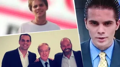 Christian Martinoli comenzó desde muy joven en el medio deportivo como narrador.