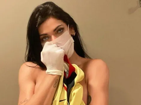 Suzy Cortez prometió desnudarse frente al Estadio Azteca si América sale campeón este año