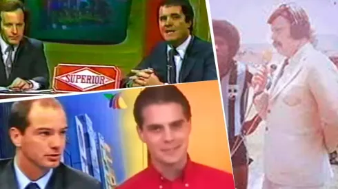 Así lucían de jóvenes algunos comentaristas deportivos de México.