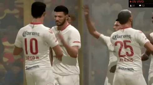 Pardo la rompió con Toluca en la eLiga MX.