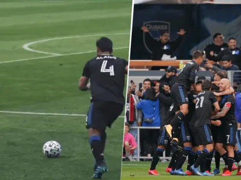 San Jose Earthquakes presumió un golazo de Alanís