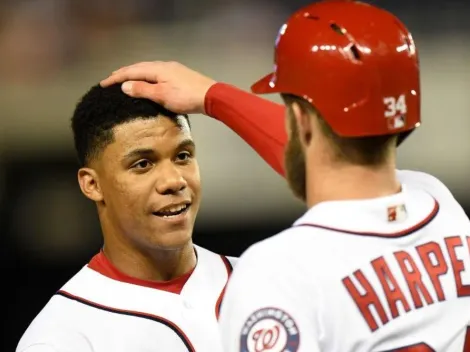 Soto confesó cómo lo recibió Harper en los Nationals