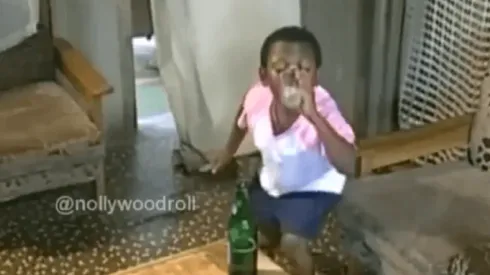 Video viral: este niño diabólico se robó la cerveza de sus padres