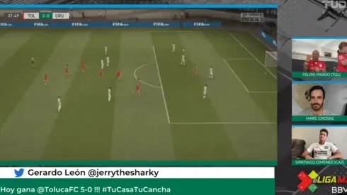 Toluca derrotó a Cruz Azul y se prende en la eLiga MX