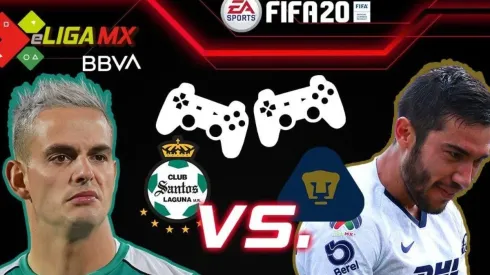 Ver en VIVO Santos Laguna vs. Pumas UNAM por la eLiga MX