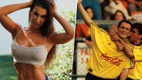 Nika Lazutina, la jóven entrenadora de Carlos Hermosillo.