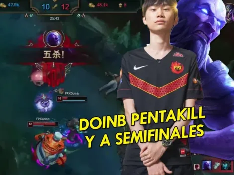 Pentakill para Doinb y FPX avanza a semifinales de la LPL de League of Legends
