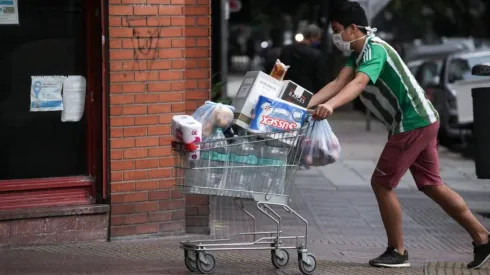 Así se abastecen los argentinos en medio de la pandemia.