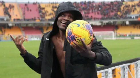 Duván Zapata, delantero y goleador del Atalanta de Bérgamo.