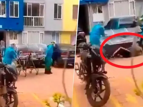 Insólito: fueron a sacar a un paciente de su casa y todo terminó muy mal