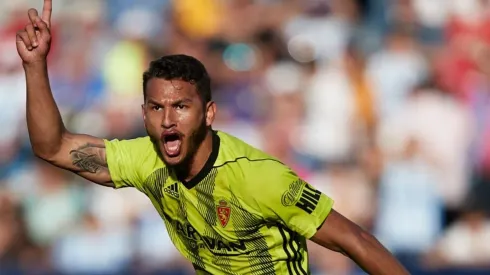 Luis Javier Suárez, futbolista colombiano del Real Zaragoza.