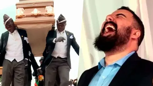 Alan Pulido usó el meme de moda para trolear a Álvaro Morales.