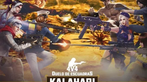 Free Fire anuncia el horario para su actualización de mayo en Duelo de Escuadras