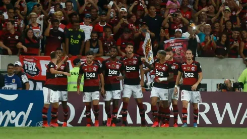 Foto de los jugadores de Flamengo.
