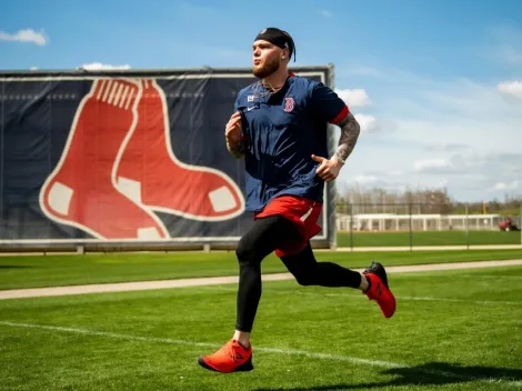 Alex Verdugo, listo para la acción con Boston