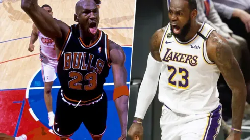 Lo que esperabas: LeBron vs. Jordan, en un duelo uno contra uno