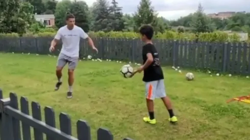 Cristiano Ronaldo no necesita a Juventus: el video que subió con su hijo