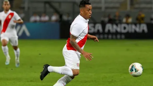 Christian Cueva en la Selección Peruana.