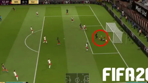 Se cayó en la línea y se perdió el gol de manera insólita en el FUT del FIFA 20