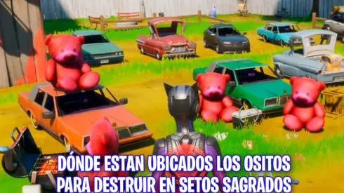 Fortnite: dónde estan los ositos para destruir en los nuevos desafíos de Dominación