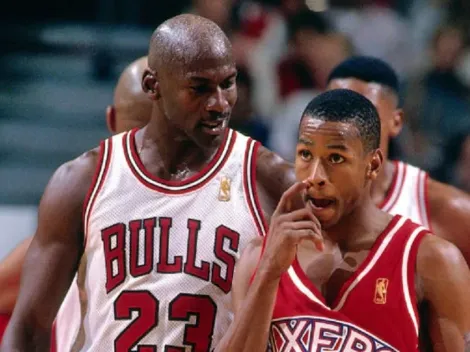 A puro insulto: Iverson recordó la bienvenida que le dio Jordan