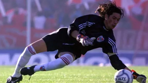 Ángel Comizzo durante su última etapa en River.