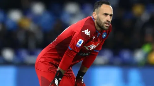 David Ospina, portero colombiano del Napoli de Italia.
