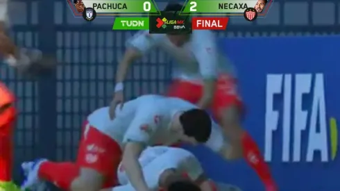 Necaxa venció al Pachuca y lo alejó de los primeros puestos