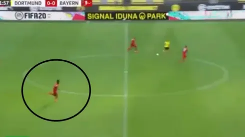 ¿Eres tú, Bolt? La corrida de Alphonso Davies para evitar el gol de Haaland