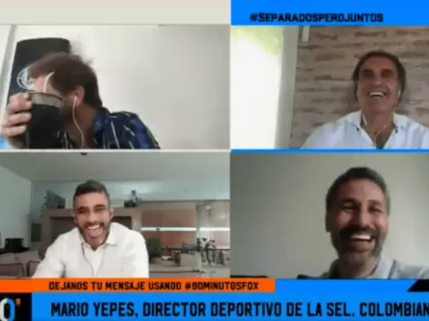 Vignolo le recordó a Yepes el caño de Riquelme y Ruggeri hizo reír a todos
