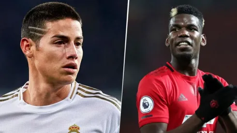 James Rodríguez y Paul Pogba.