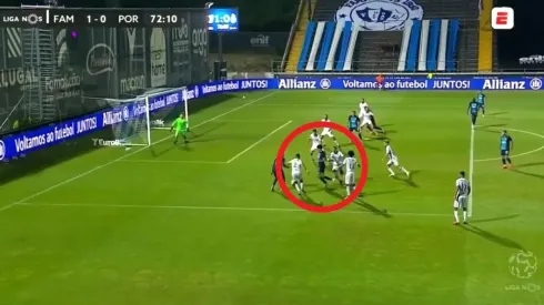 El golazo que no fue por parte de Luis Díaz en la Liga NOS.