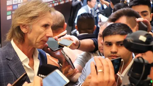 Ricardo Gareca dirigió a Perú en el Mundial de Rusia 2018.