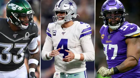 Adams, Prescott y Griffen. Foto: Getty.