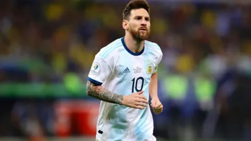 Lionel Messi en la Selección Argentina.