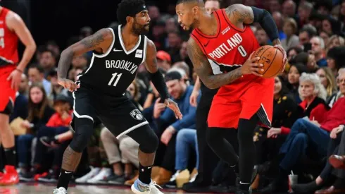 Kyrie Irving y Damian Lillard (Getty Images).