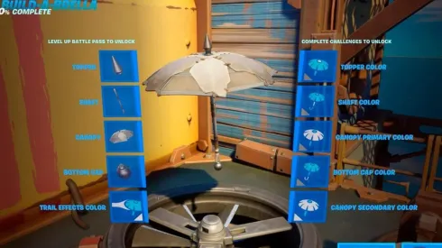 Fabrica tu propio paraguas: la nueva dinámica de la Temporada 3 de Fortnite