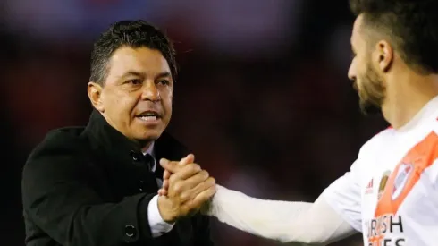 A Gallardo le preguntaron cuál fue su reacción ante la salida de Scocco