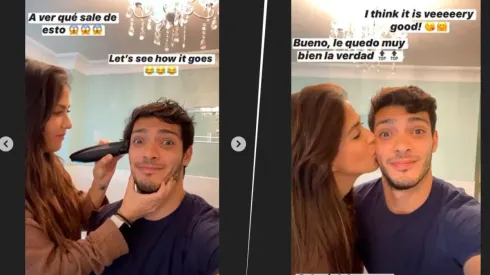 Raúl Jiménez ya encontró peluquera personal.