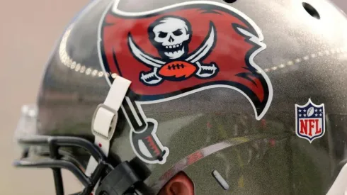 Casco de los Buccaneers (Getty Images).
