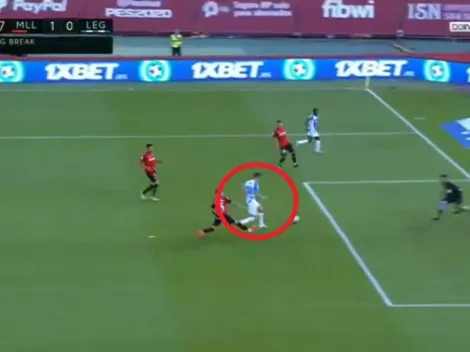 Guido Carrillo tuvo el empate de Leganés pero lo erró a un metro del arco