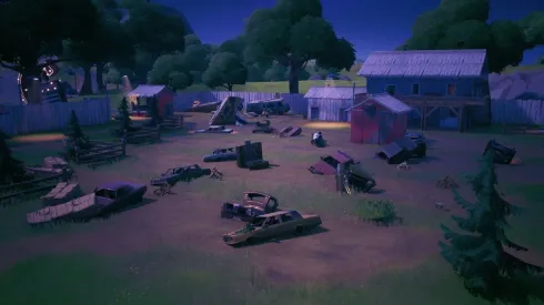 Revelan cómo se verán las ubicaciones de Fortnite cuando baje el agua