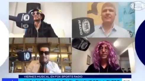 Los integrantes de 'Fox Sports Radio' se divirtieron.