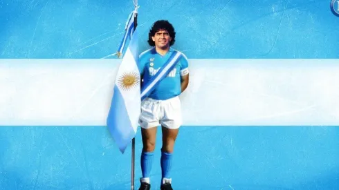En el Día de la Bandera, el Napoli metió el mejor saludo de todos