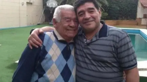 El padre de Diego falleció en el 2015 a los 87 años de edad