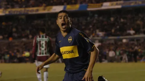 Foto de Juan Román Riquelme, el máximo ídolo Xeneize.