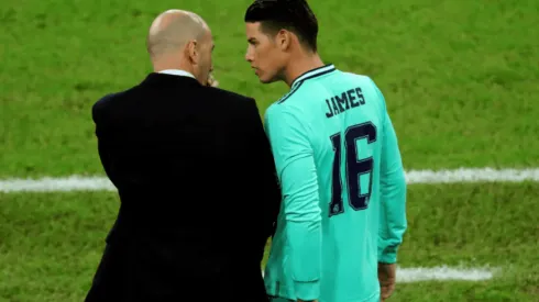 Dura respuesta de Zidane a James: "No tengo que explicar nada"